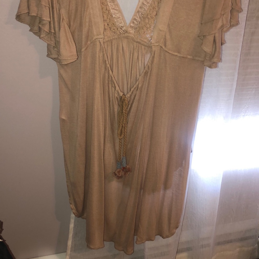 Free People Boho Open Back Top - Picture 3 of 6